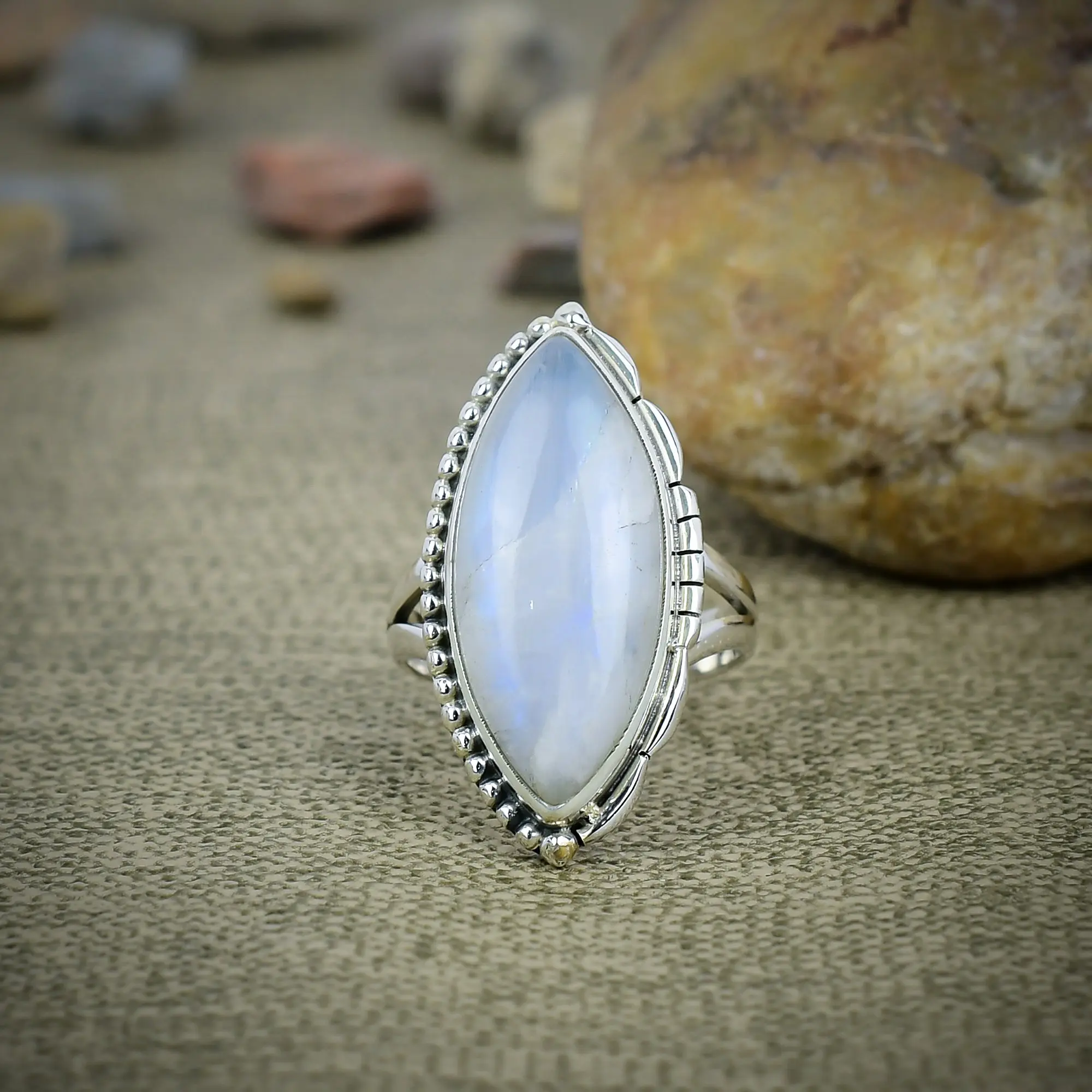 Moonstone Ring