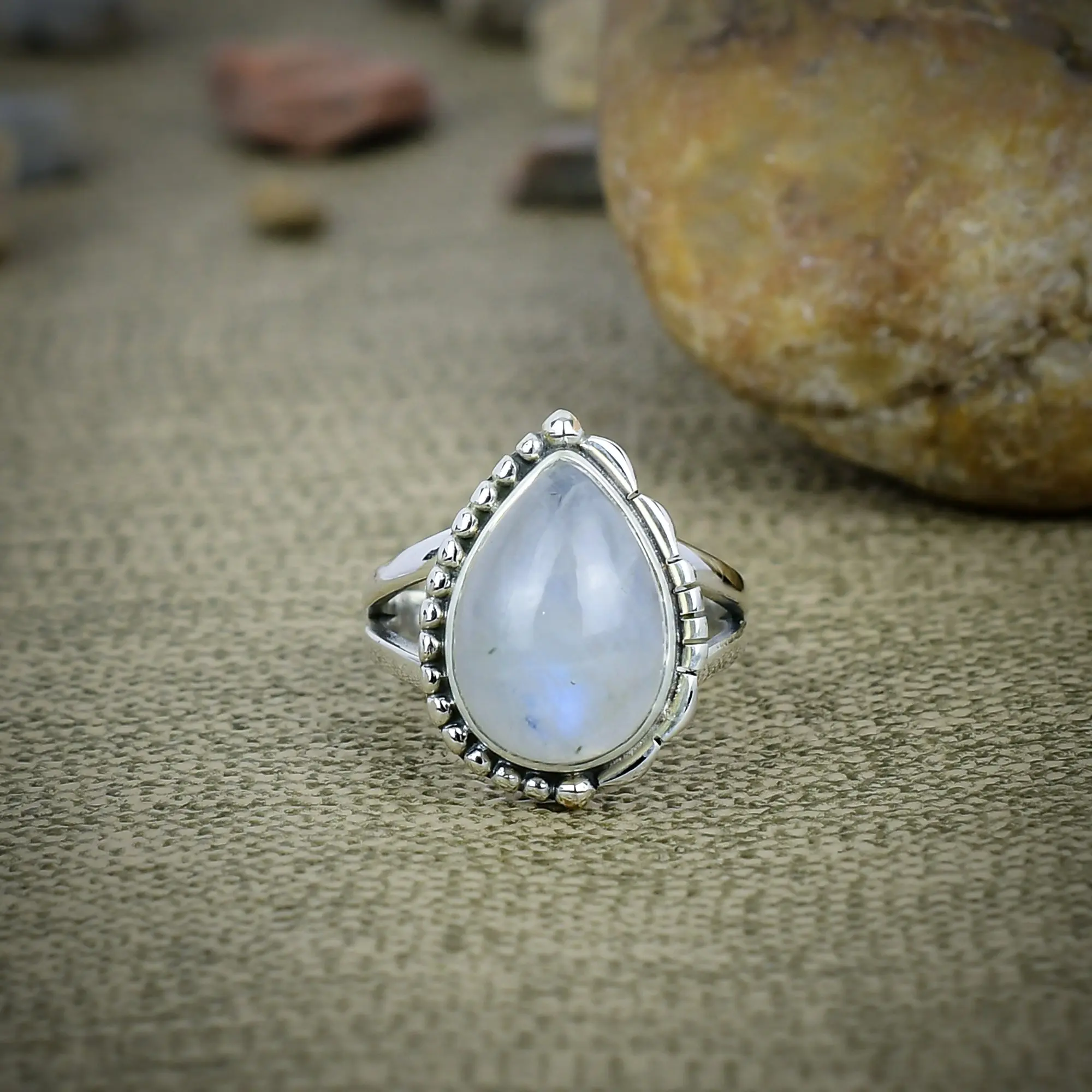Moonstone Ring