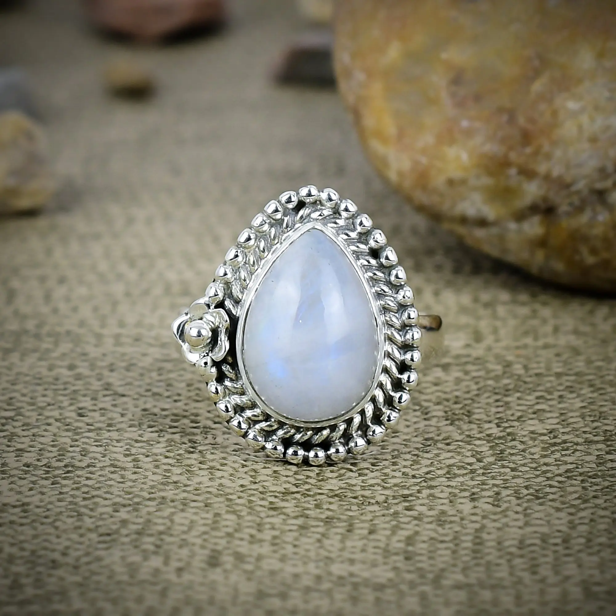 Moonstone Ring