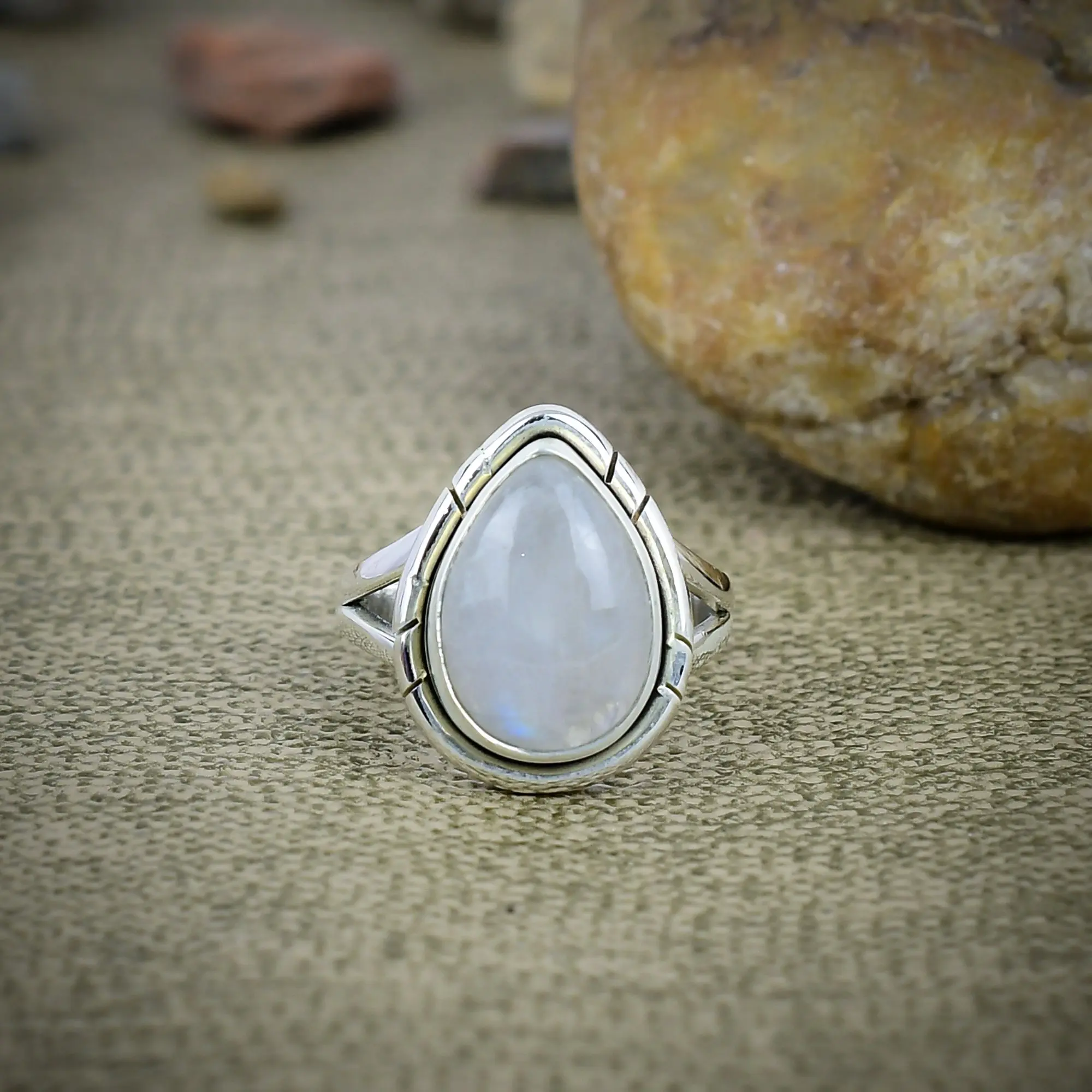 Moonstone Ring