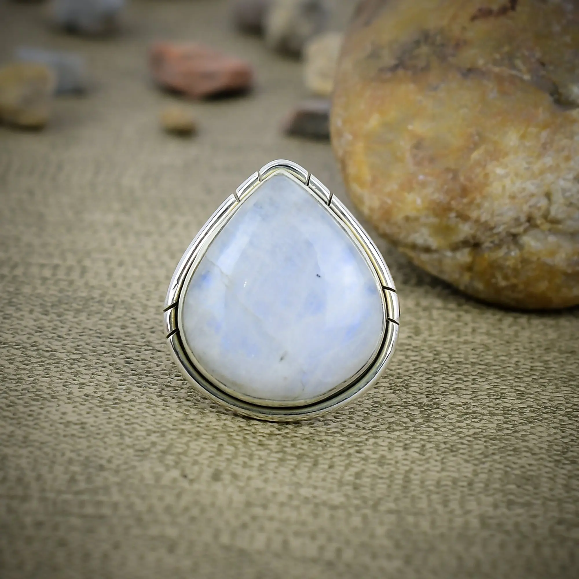 Moonstone Ring