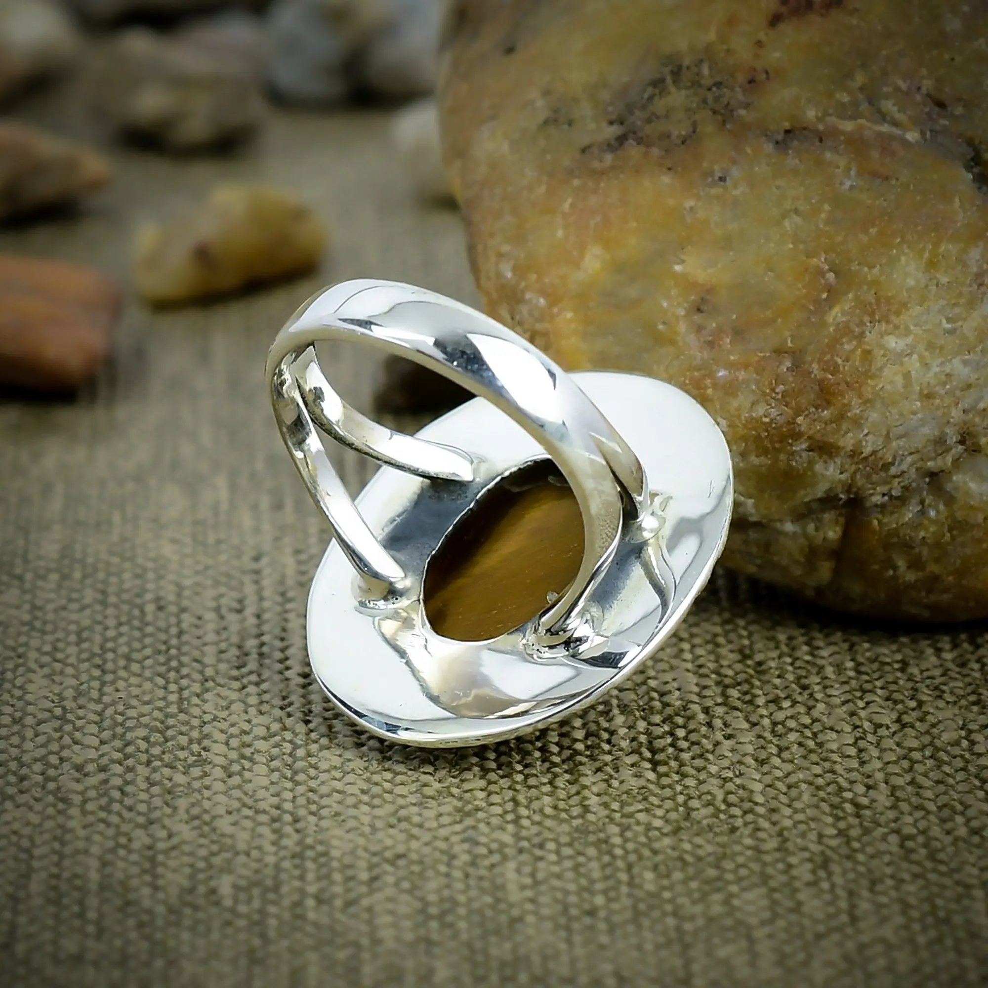 Tiger Eye Ring
