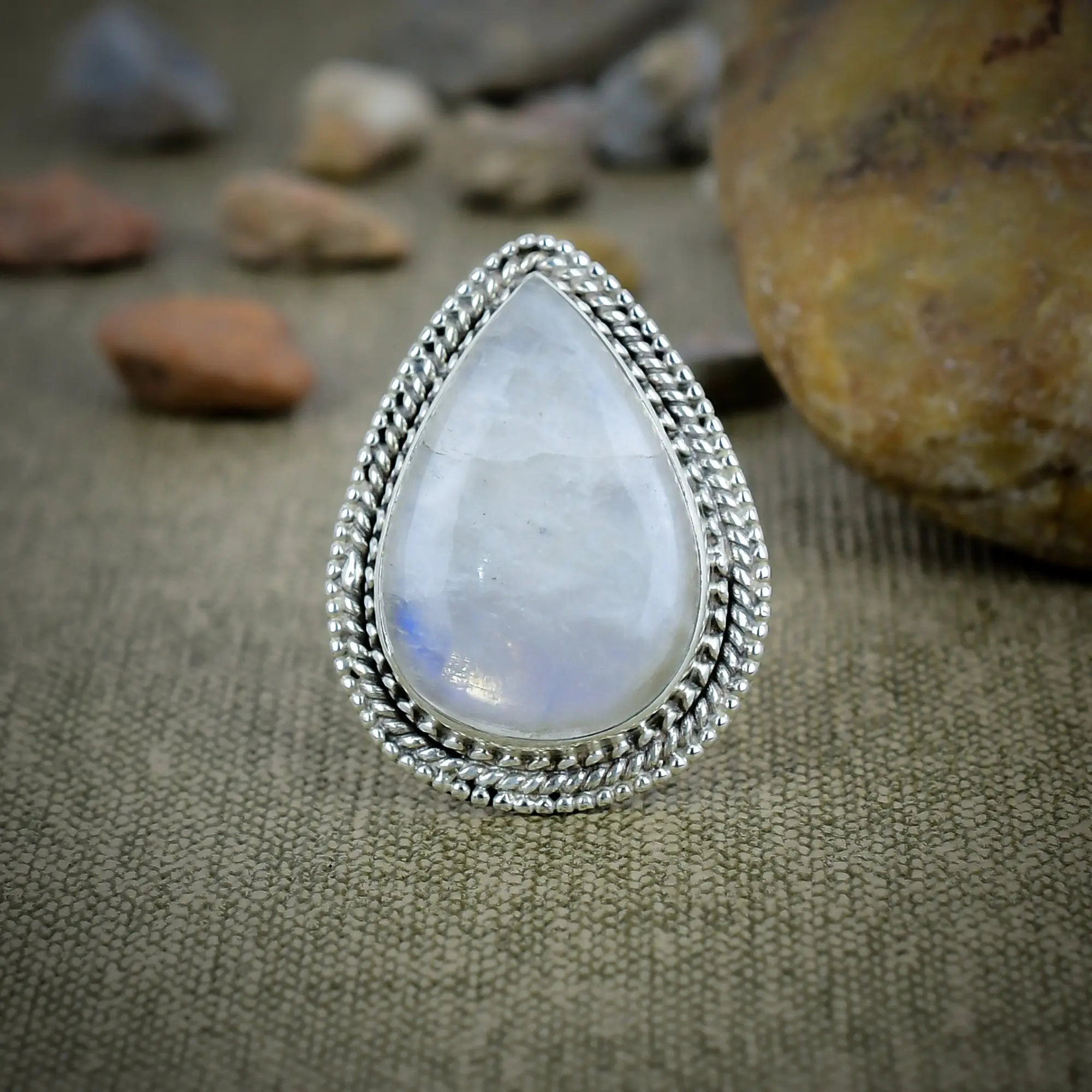 Moonstone Ring