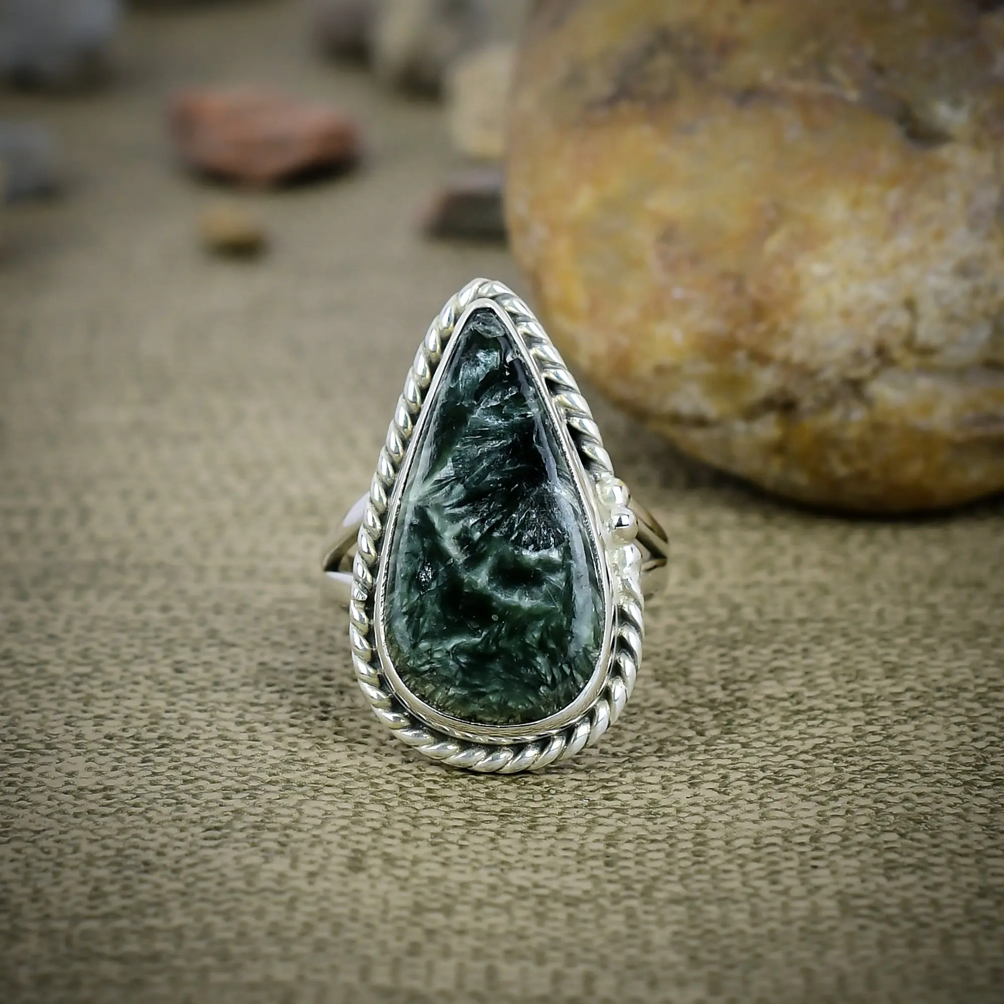 Seraphinite Ring