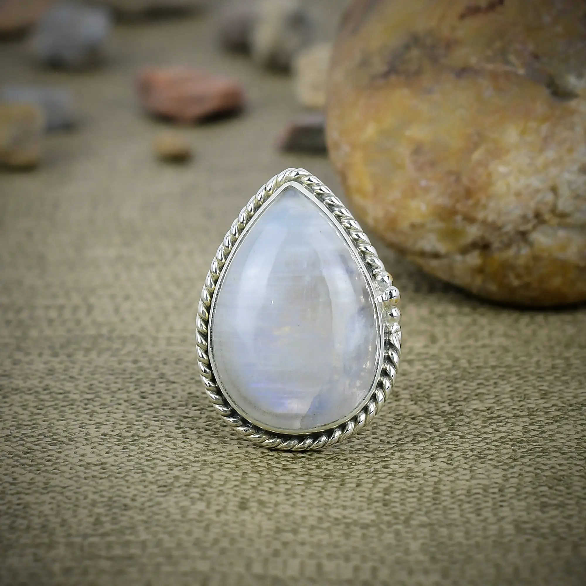 Moonstone Ring