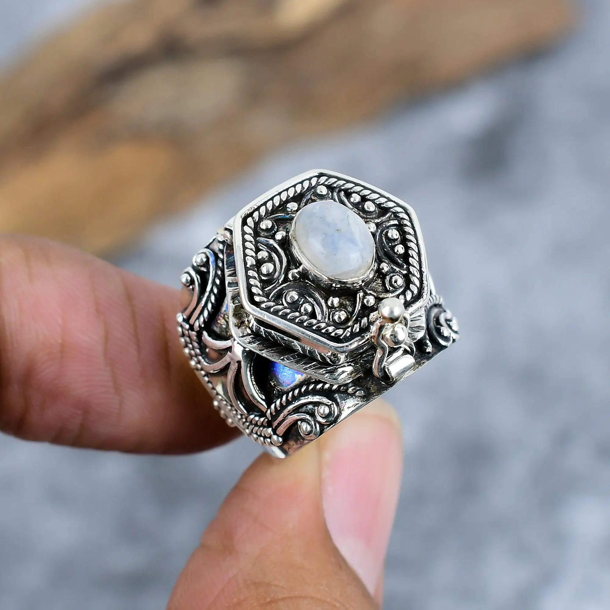 Moonstone Ring