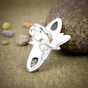 Spiny Oyster Turquoise Statement Ring in 925 Sterling Silver