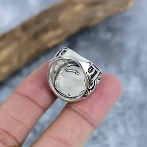 Nakshmart 925 Sterling Silver Artisan Traditional Statement Ring