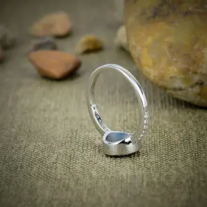 925 Sterling Silver Evil Eye Statement Ring by Nakshmart